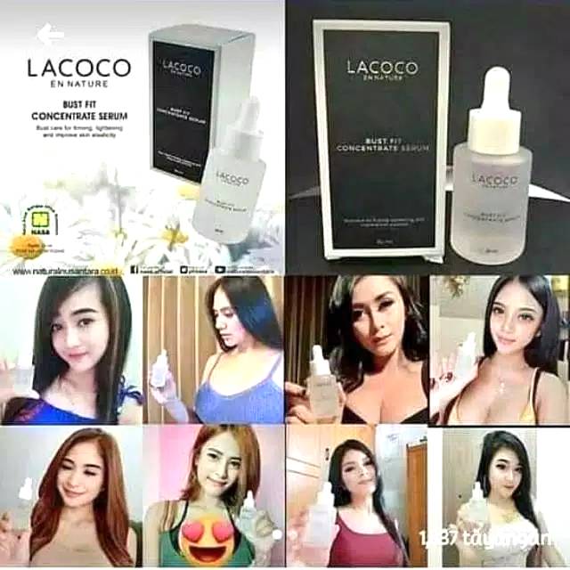 lacoco ennature / busfit concentrate serum / produk nasa
