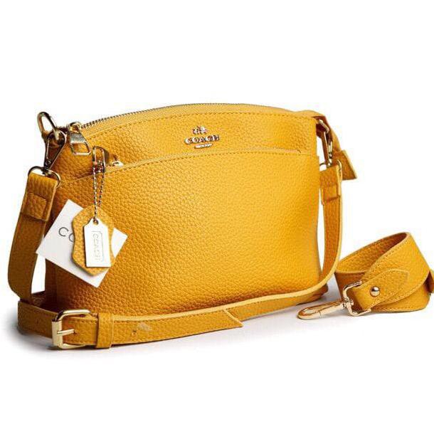 Spesial - Tas Wanita Sling Bag Import Coach - Hitam