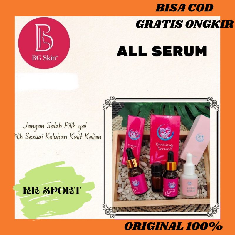 Serum Wajah BG Skin / Serum Lifting BG / Serum Retinol / Serum Shining BG / Serum Tea Tree / Serum A