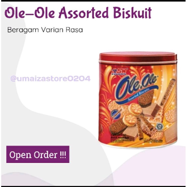 

Ole-Ole ASSORTED BISKUIT (bulat)