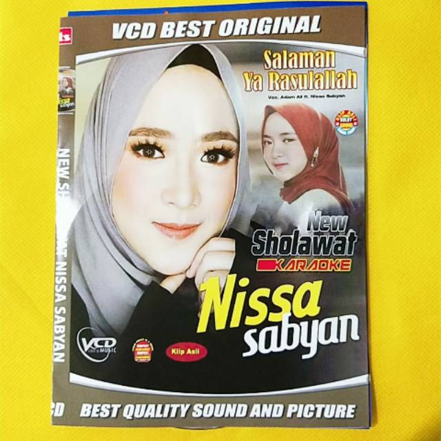 Kaset VCD karaoke sholawat Nissa sabyan