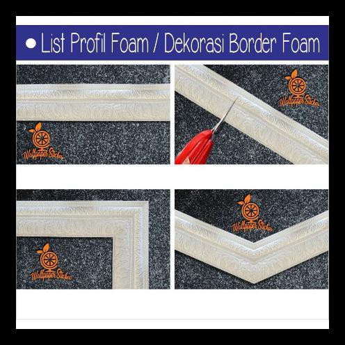 Tsh List Foam Profil 3D Wall Frame Tv List Pigora Border Foam Moulding