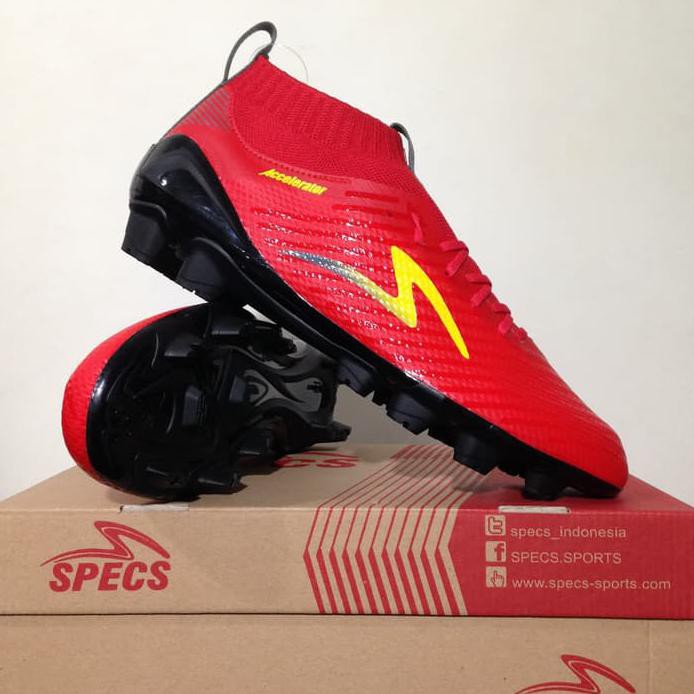 Bhanu Sepatu Bola Specs Accelerator Infinity FG Emperor Red 100766 Original