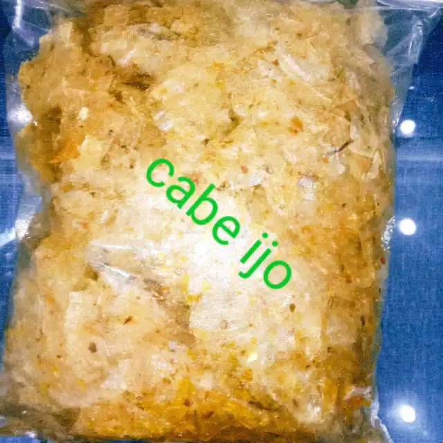 

Promo kripik kaca kemasan 250 gr cabe ijo