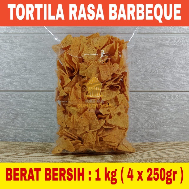 TORTILLA RASA BBQ/HEPITOS 1 KG