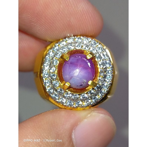 Natural purple sapphire ceylon srilanka