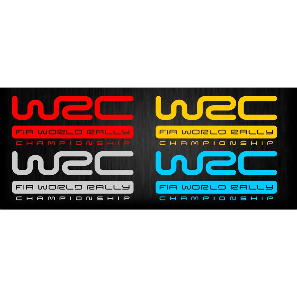 

WRC stiker sport cutting