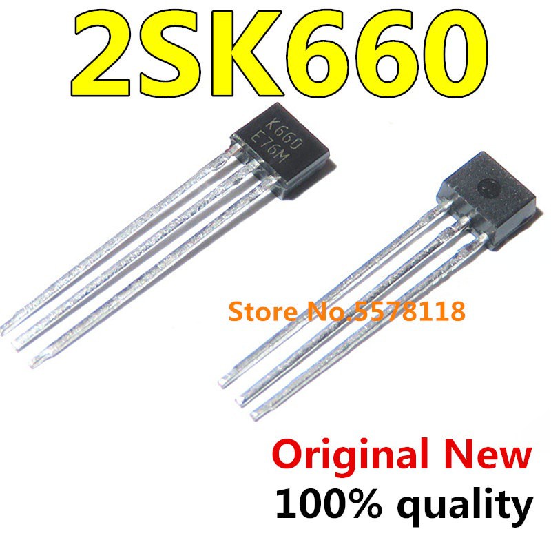 50-100pcs Baru100% 2SK660 K660 TO-92S