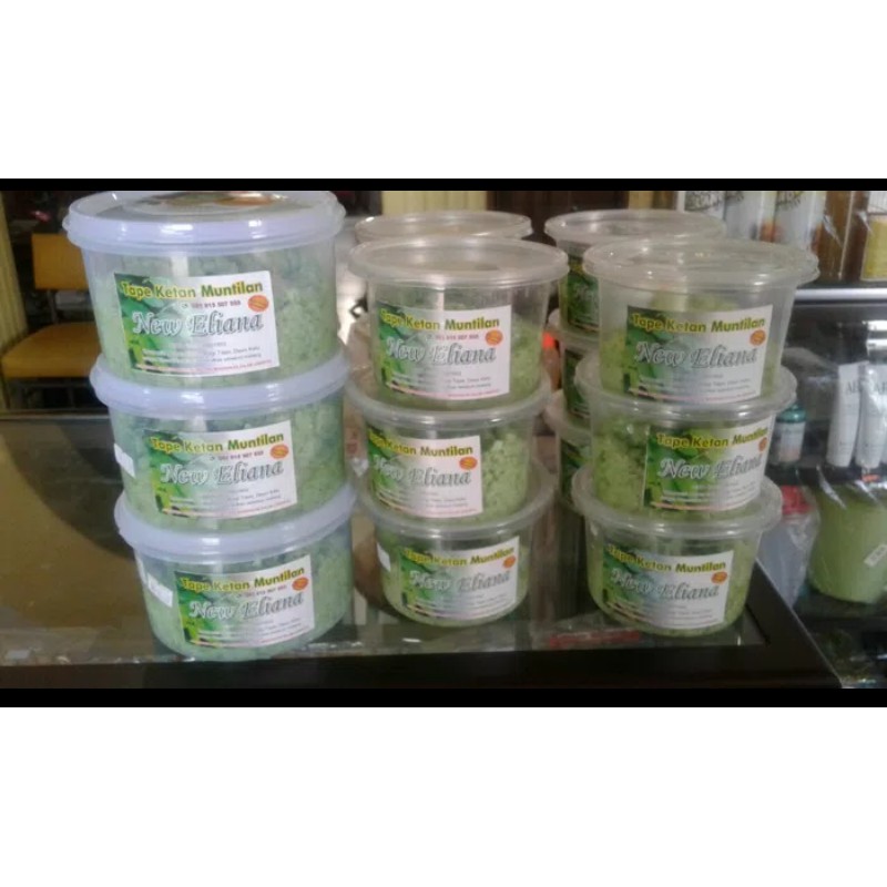 Jual Tape Ketan Hijau New Eliana Alami Daun Katuk Shopee Indonesia