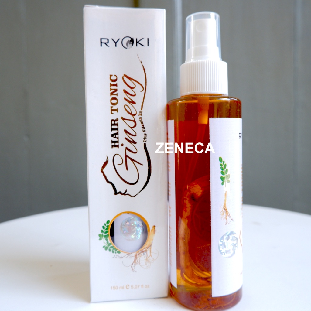 Ryoki Hair Tonic Gingseng Treatment Rambut Premium Original BPOM