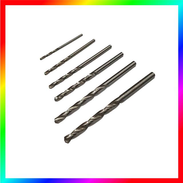 HSS Drill Bit Mata bor besi dan kayu 1.5 , 2 , 2.5 , 3 , 3.5 , 4 mm