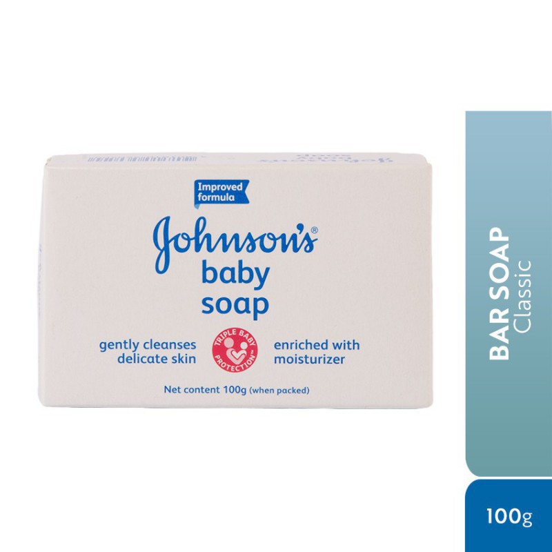 Johnsons Baby Soap Bar Reguler Sabun Batang Bayi - 100gr