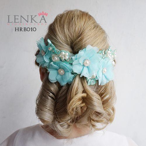LENKA Hairpiece Wedding Aksesoris Rambut Pernikahan Headpiece Pengantin HRB010