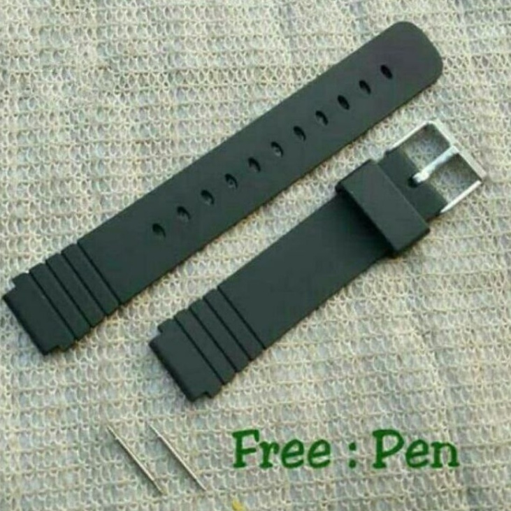 STRAP TALI JAM CASIO MQ-24 MQ24 MQ 24 RUBBER TALI JAM TANGAN CASIO MQ 24