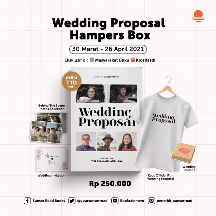 

PROMO!!! WEDDING PROPOSAL HAMPERS BOX TERLARIS