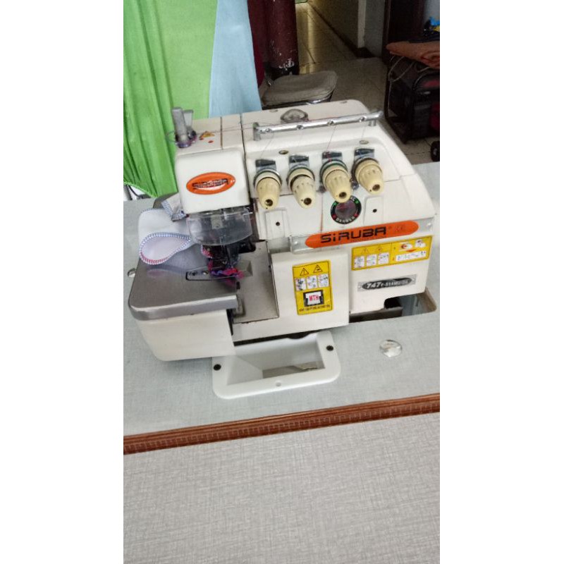 Mesin Obras Siruba Benang 4 Second