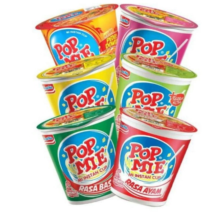 

Pop Mie Instan Mini Per 5 Pcs Kemasan 35 Grm