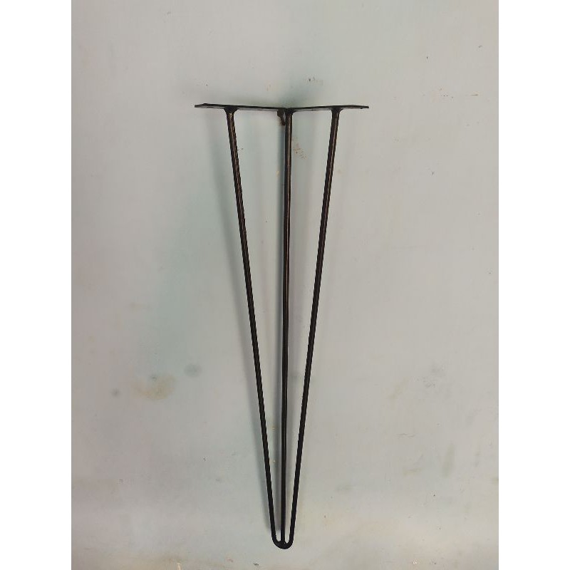 Kaki Meja Besi Behel 8mm Tinggi 70cm