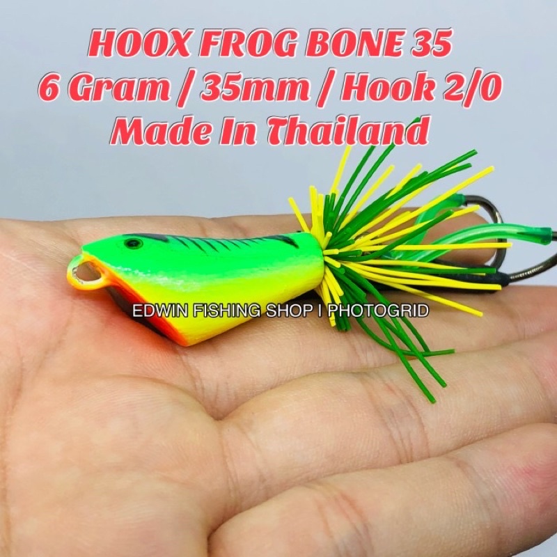 UMPAN GABUS HOOX FROG BONE 35 MADE IN THAILAND