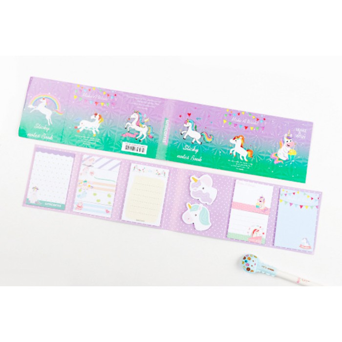 

Memo Stick Note Unicorn Lipat 6 - ats