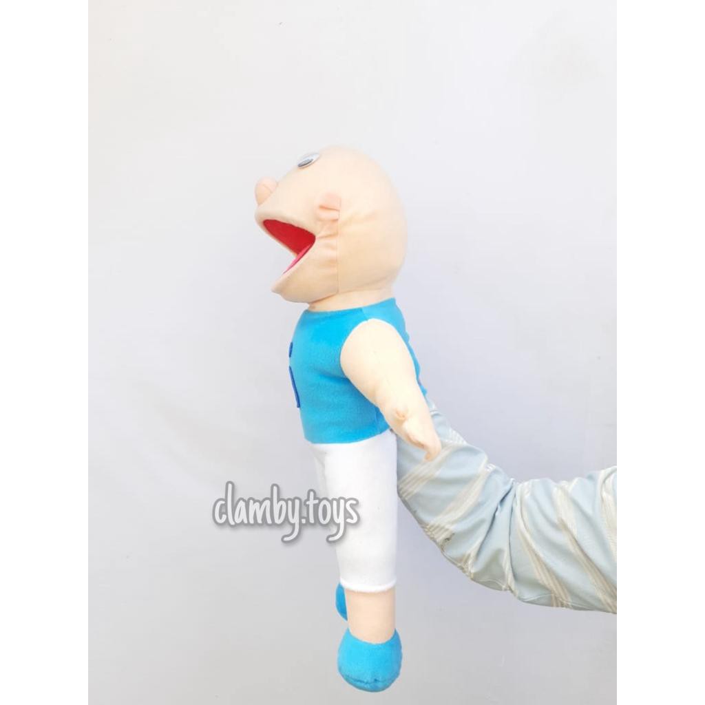 Boneka Dongeng Muppet Upin Ipin Mulut Gerak | Boneka Panggung Upin Ipin | Hand Puppet