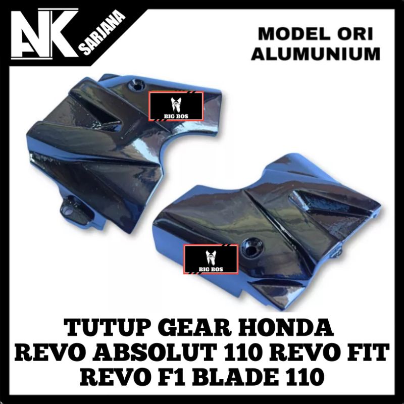 COVER GEAR DEPAN HONDA REVO ABSOLUT 110 CC REVO FIT REVO FI BLADE 110 TUTUP GIR DEPAN REVO ABSOLUT 1