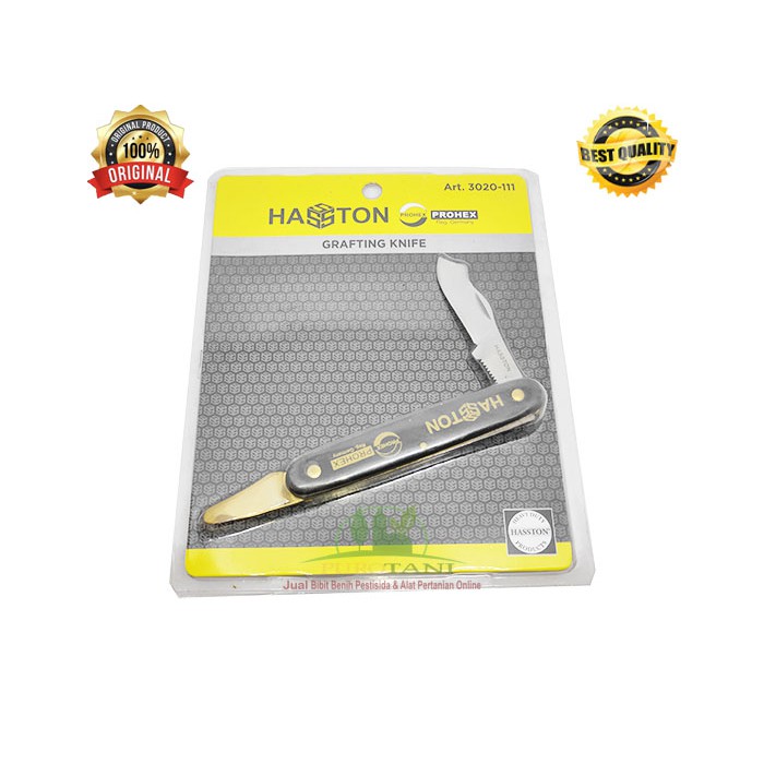 Pisau okulasi tanaman super tajam grafting knife hasston prohex Original Jerman