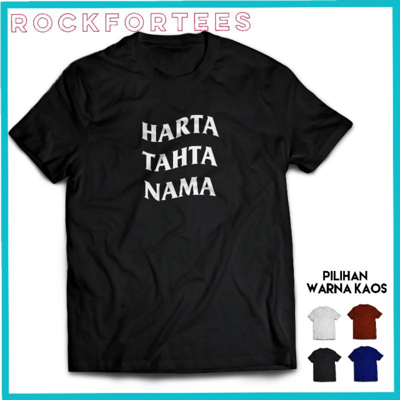 kaos harya tahta nama / custom harta tahta