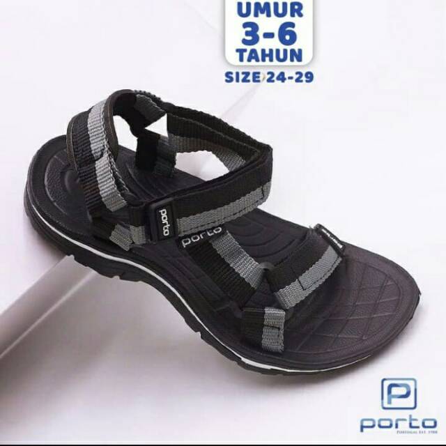 Sandal Gunung Anak-Anak Porto PLA002K Size 24-29