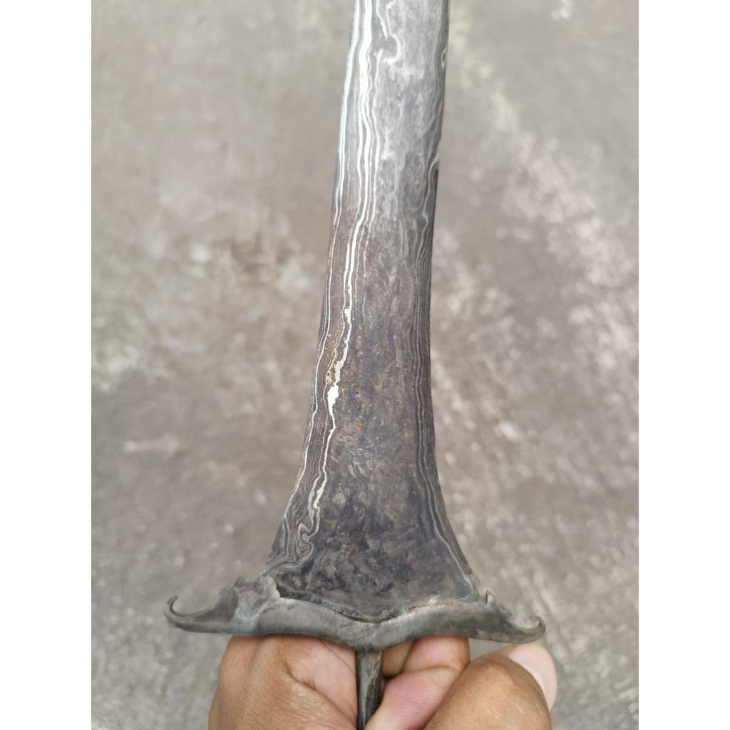 Keris Lurus Sepang pamor Ngulit Semongko
