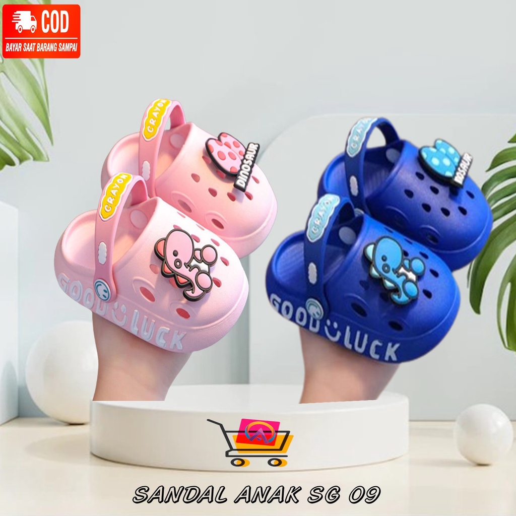 Sandal Sendal Anak Kecil Laki Laki Cowok Tali Belakang Import 2 3 4 5 6 7 Tahun Sandal Sendal Sepatu