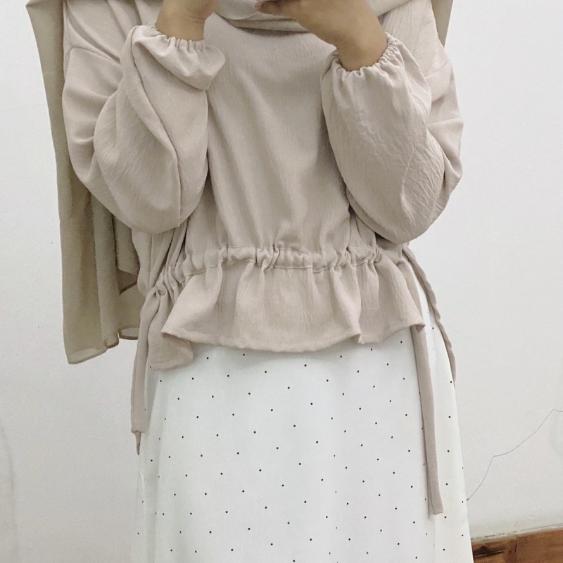 ONE SET Almira Blouse dan Korean Skirt