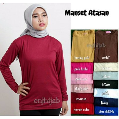 MANSET RAYON JUMBO DALEMAN KEBAYA INNER / BAJU MANSET BAHAN RAYON PREMIUM BISA COD//PGM