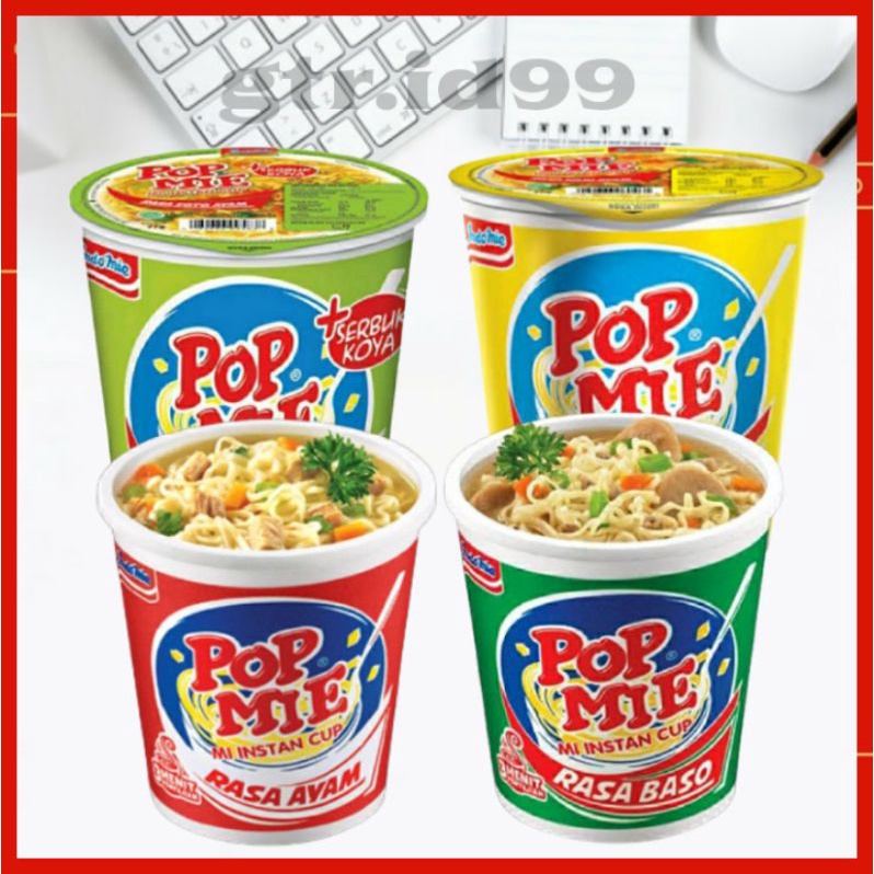 POP MIE KUAH MIE INSTAN CUP 75 gr