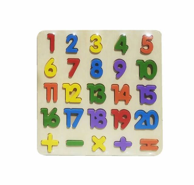 PUZZLE HURUF / ANGKA - 3030