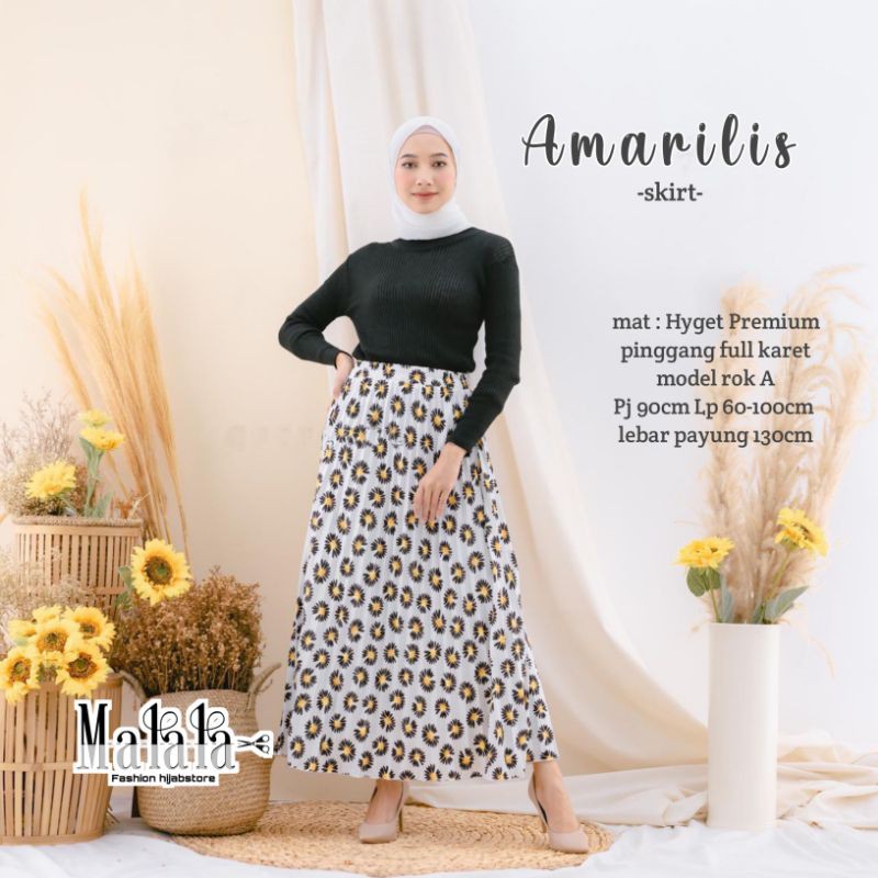 ROK PLISKET HYGET PREMIUM FASHION HIJAB MURAH LUCU BAWAH MAYUNG BY MALALASTORE