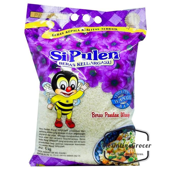 

Beras Sipulen Pandan Wangi Kemasan Ungu 5Kg Murah