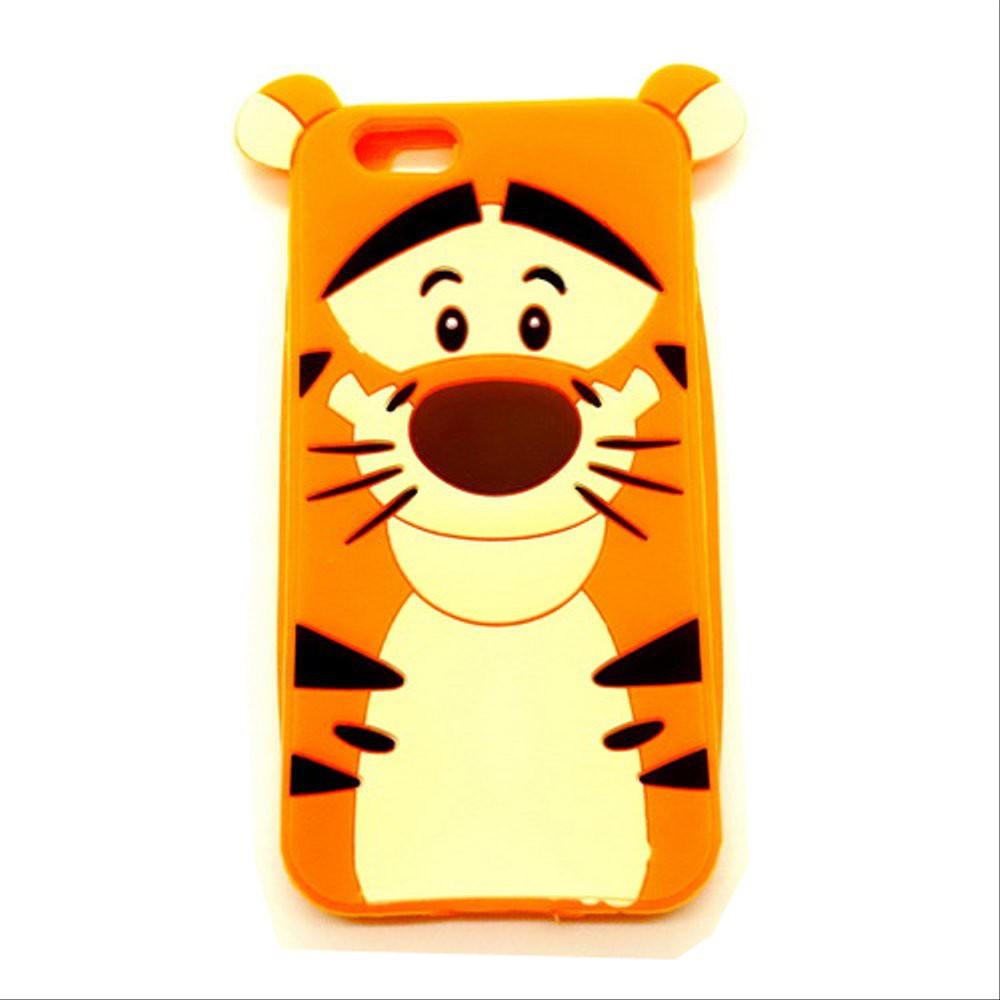 Silicon 3D Tiger For VIVO V3 MAX softcase boneka karakter lucu / silikon tebal karakter lucu / case anak anak warna biru / pelindung hp