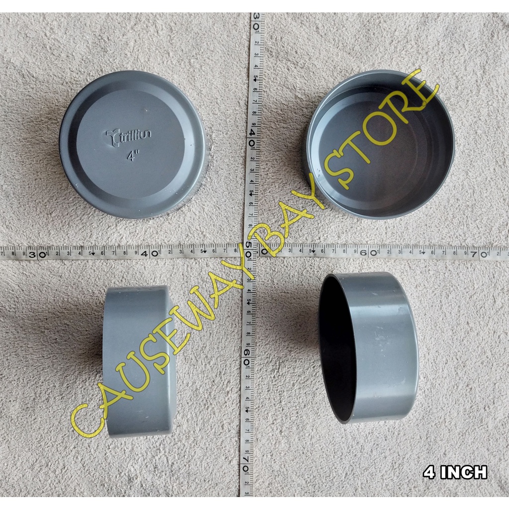DOP / TUTUP PIPA PVC 4 INCH TRILLIUN