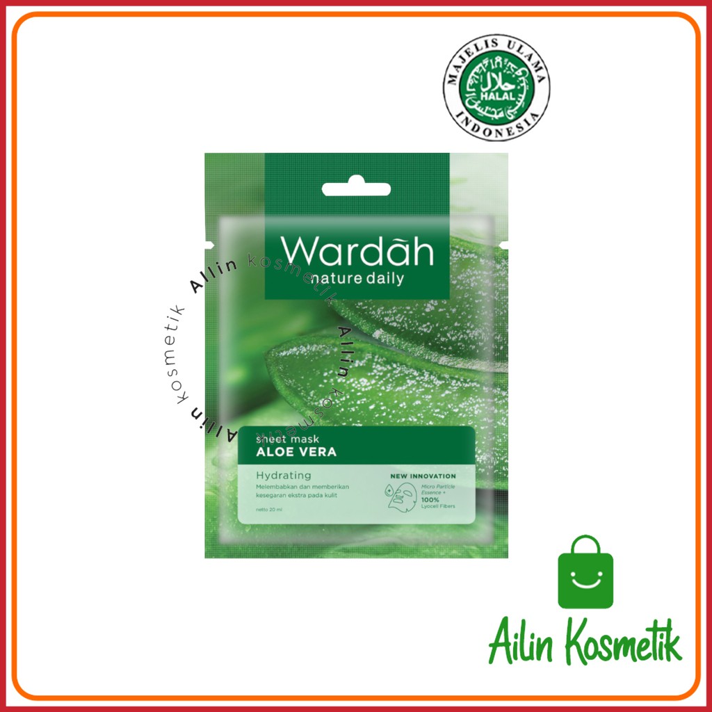 WARDAH Nature Daily Sheet Mask by AILIN