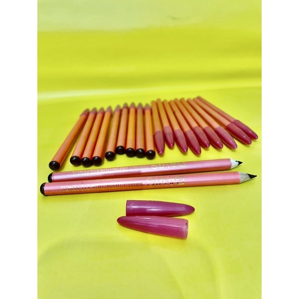 PAKET 2 PCS pensil alis davis ori / pensil alis coklat / penggambar alis / pewarna alis / eyebrow pencils / pensil alis hitam