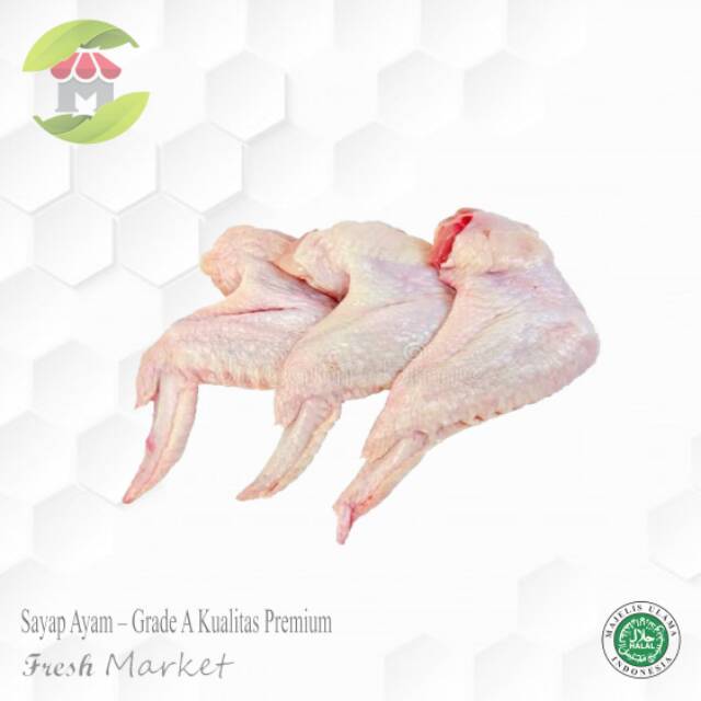 Sayap Ayam Wings Grade A Kualitas Premium | Shopee Indonesia