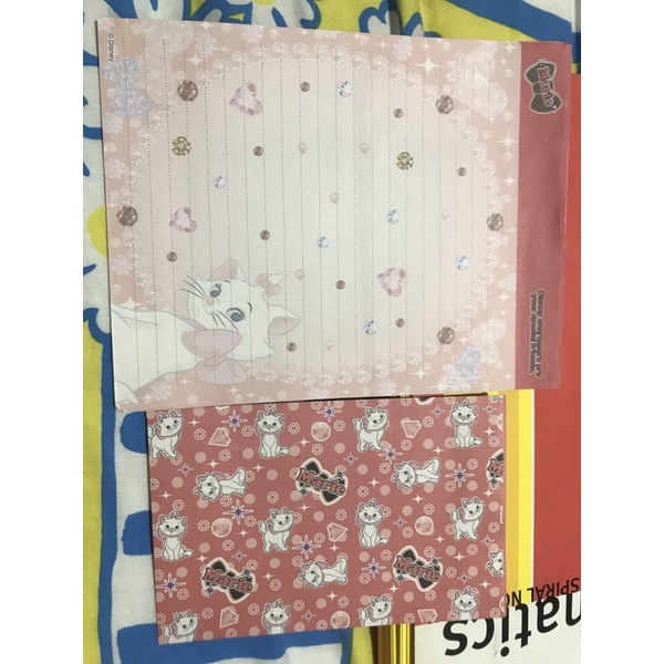 

MARIE CAT DISNEY LETTER SET KERTAS SURAT MEMO STICKY NOTE NOTEPAD STATIONERY