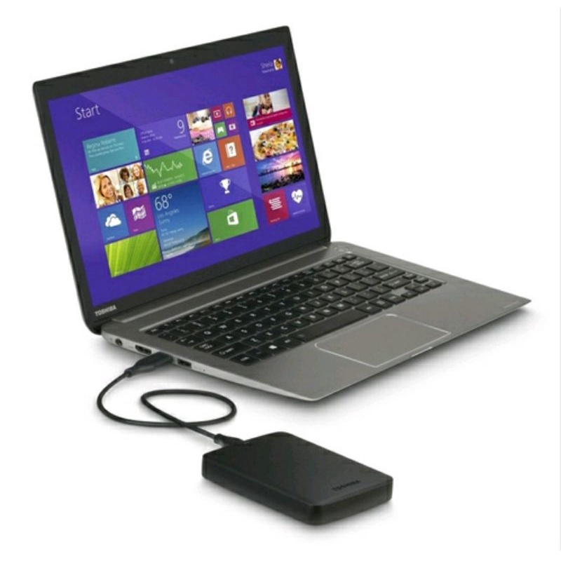 HDD External Toshiba Canvio 2TB - Harddisk Canvio Ready 2TB Harddisk Eksternal