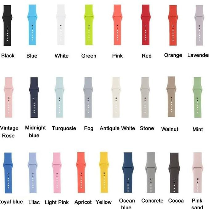 IREADYl Sport Strap Band for Apple Watch iWatch 42 mm rubber tali jam iwatch ICIQl