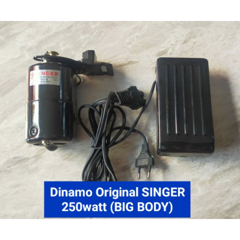 (Stock Lama) Dinamo SINGER 250 watt Mesin Jahit (BIG BODY) ORIGINAL