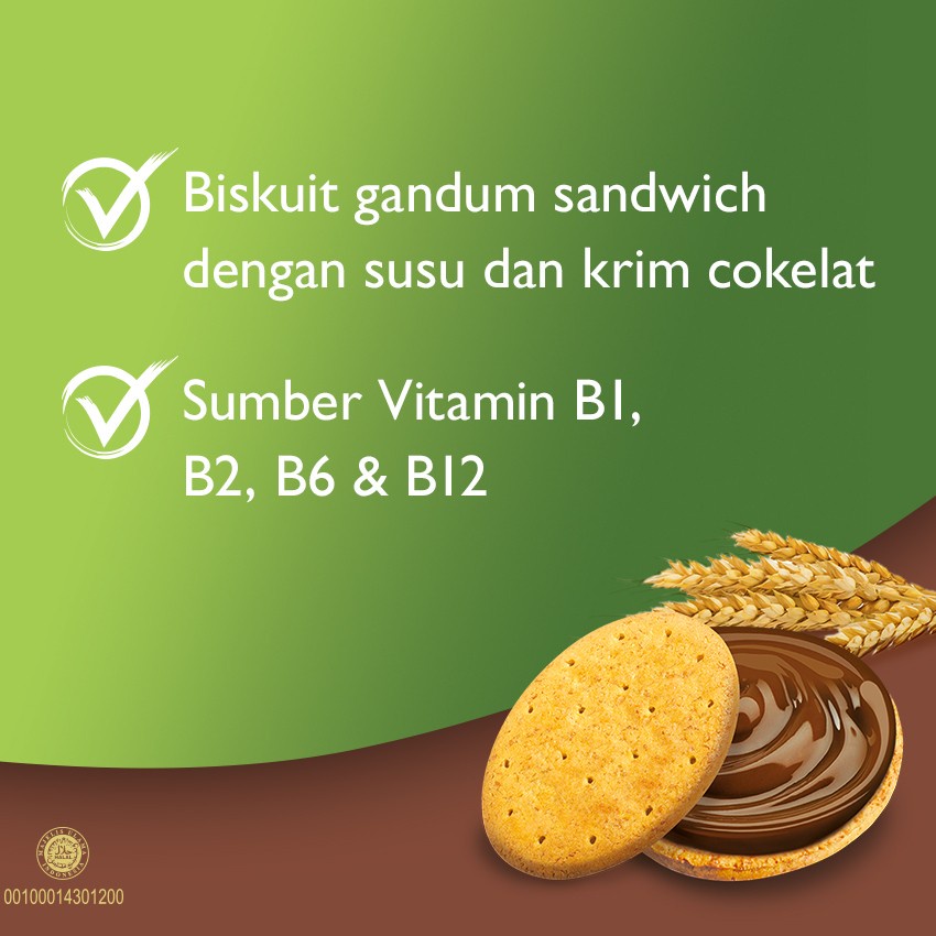 BISKUIT SARI GANDUM COKLAT 115 GR