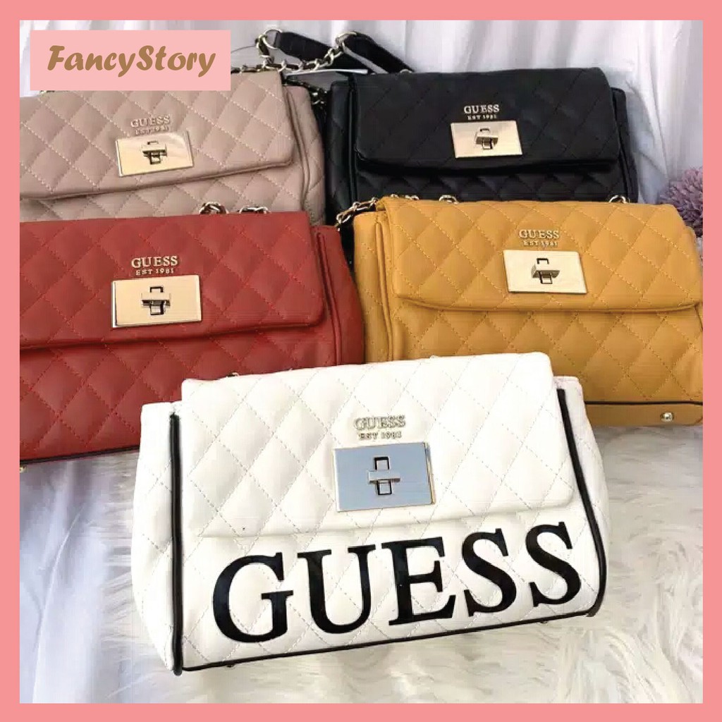 GuessSweetCandy Shoulder Crossbody / Guess Bag / Tas Guess Wanita / Tas Branded / Tas Guess Original