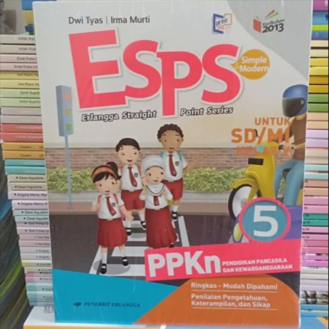 PROMO Buku SD ESPS PPkn Kelas 5 Erlangga