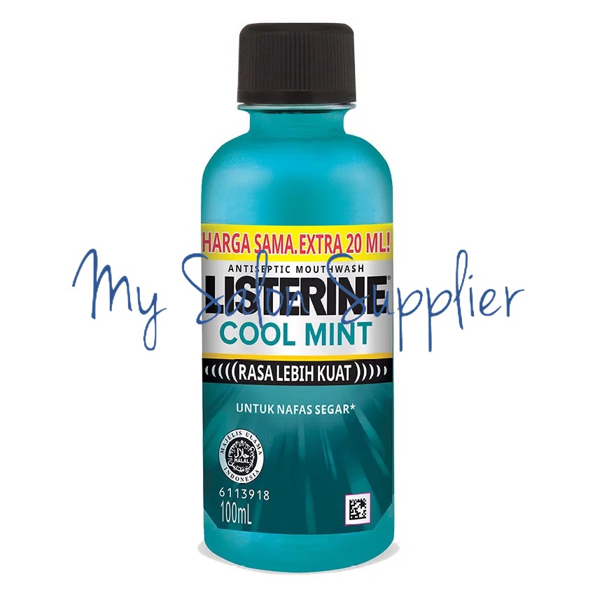 Listerine Antiseptic Mouthwash Cool Mint 100ml